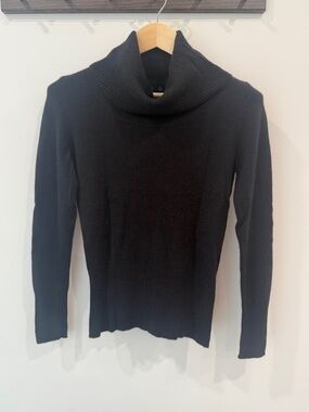 Apt. 9 100% Cashmere Cowl Neck Sweater Size M Soft Cozy Luxury Knit Excellent